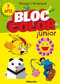 Bloc color junior - mangas et mosaïques
