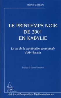 Le printemps noir de 2001 en kabylie - le cas de la coordination communale d'aïn-zaouia
