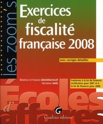 Exercices fiscalité française (édition 2008)