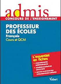 Concours professeurs des écoles - français - écrit et oral (2e édition)