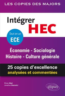 Intégrer HEC - économie, sociologie, histoire, culture générale