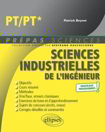 PT/PT* - sciences industrielles de l'ingénieur (édition 2023)