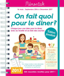 Mémoniak - agenda - on fait quoi pour le dîner ? (édition 2016/2017)