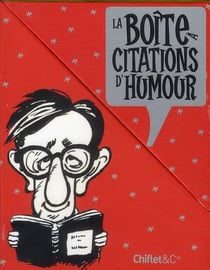 Coffret la boîte à citations d'humour