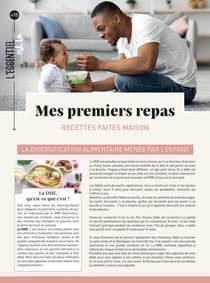 Mes premiers repas : recettes faites maison