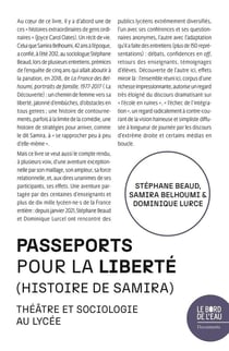 Passeports pour la liberté (Histoire de Samira) : Théâtre et sociologie au lycée