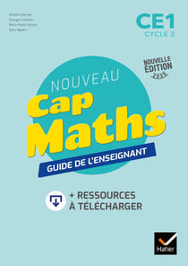 Cap Maths : CE1 - guide pédagogique + ressources à télécharger (édition 2020)