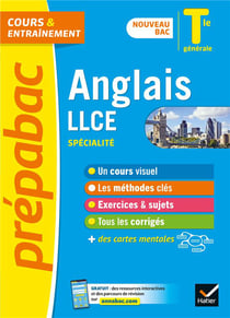 Prépabac cours & entraînement : anglais LLCE, spécialité - terminale générale (édition 2020/2021)