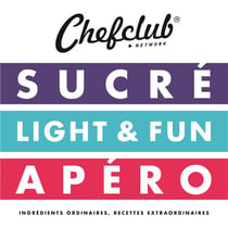 Le coffret Chefclub : sucré, light & fun, apéro