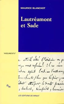 Lautréamont et Sade