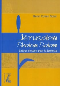 Jérusalem, shalom salam