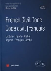 French civil code - code civil français (édition 2020)