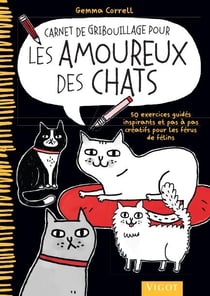 Carnet Gribouillage Chats