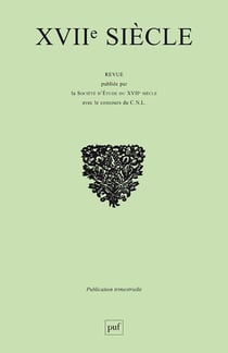 Revue XVIIe siècle n.200