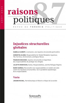 Revue raisons politiques n.87