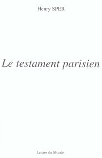 Le testament parisien