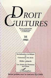 Socialisation juridique et conscience du droit - vol35