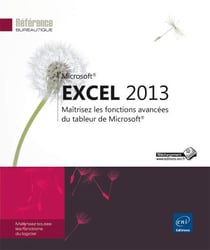 Excel 2013 - maîtrisez les fonctions avancées du tableur de Microsoft