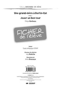GRAND-MERE A BERLIN-EST - FICHIER