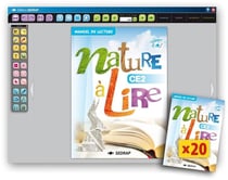 NATURE A LIRE : CE2 - 20 manuels papier + version numérisée