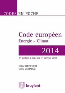 Code de l'énergie - climat 2013