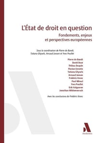 L'état de droit en question