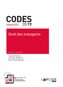 Code Annote - Droit Des Transports - A Jour Au 1Er Fevrier 2019