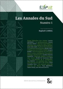 Les annales du sud, no.1