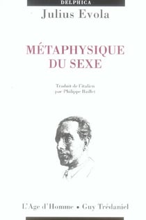 Metaphysique du sexe