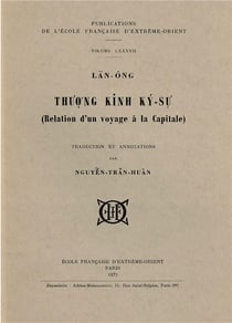Thuong kinh ky-su - relation d'un voyage à la capitale