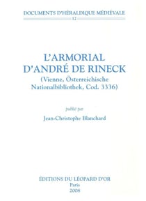 L'armorial d'André de Rineck