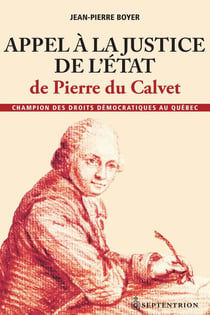 Appel à la justice de l'etat de pierre du calvet