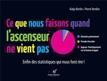 Ce que nous faisons quand l'ascenseur ne vient pas - enfin des statistiques qui nous font rire !
