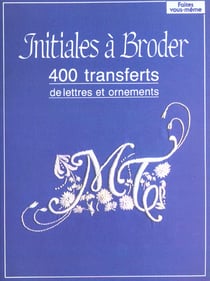 Initiales à broder