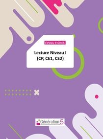Evolu Fiches : Lecture niveau 1 CP-CE1-CE2 (fichier papier + téléchargement)