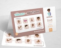 Mon tableau des ablutions : Mes ablutions pas à pas