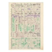 Pierre Boulez : Tombeau : Soprano & orchestre (facsimilé)
