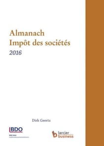 ALMANACH IMPÔT DES SOCIETES 2016