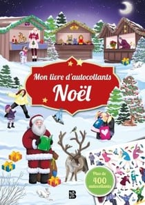 Mon livre d'autocollants - noel
