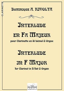 Interlude en fa majeur pour orgue et clarinette