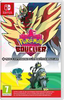 Pokémon Bouclier+Pass d'Extension pour Pokémon Bouclier