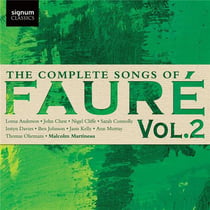 Fauré : intégrale des mélodies volume 2