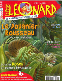 Le Petit Leonard N°212 Le Douanier Rousseau Avril 2016
