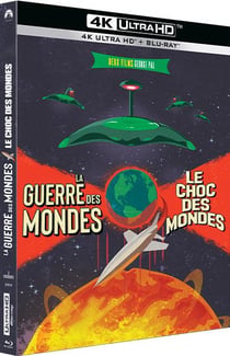 La Guerre des mondes (1953) + Le Choc des mondes (1951) - Blu-ray 4K