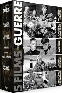 Guerre - Coffret 5 films : Les Canons de Batasi + L'Attaque dura sept jours + Morituri + Pilotes de chasse + Une cloche pour Adano