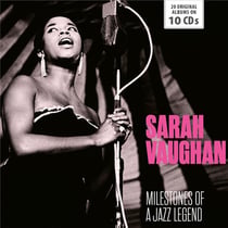 Milestones of a jazz legend / Sarah Vaughan