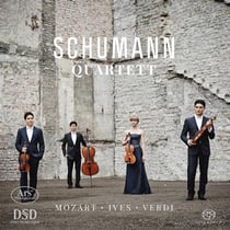 Mozart - Ives - Verdi : Quatuors