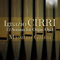 Cirri, Ignazio : 12 sonates pour orgue op.1