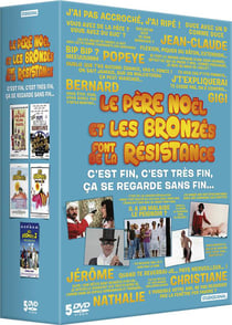 Le Père Noël et les Bronzés font de la résistance - Coffret : Le Père Noël est une ordure + Papy fait de la résistance + Les Bronzés + Les Bronzés font du ski + Les Bronzés 3