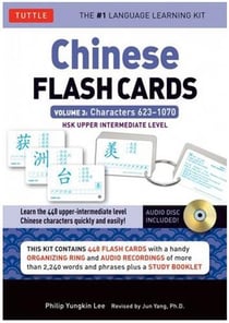 Chinese flash cards kit volume 3